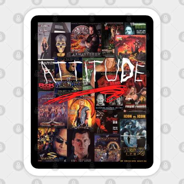 Attitude Sticker by Meat Beat